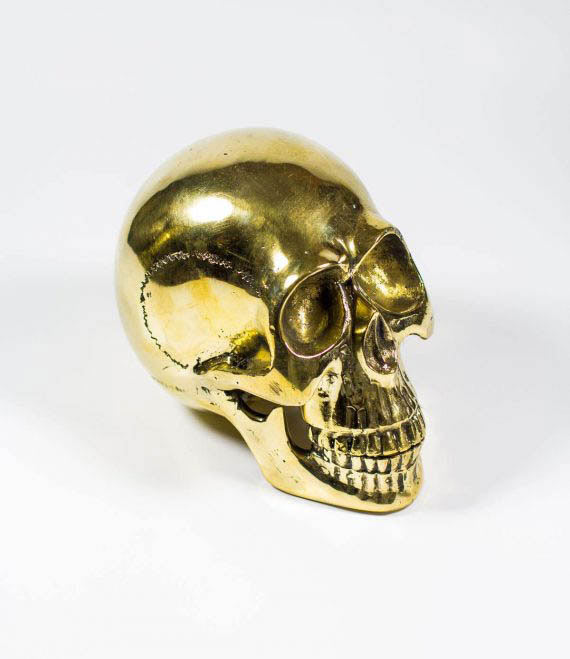 brass skull