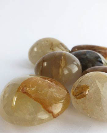 Golden Healer Meditation Stones