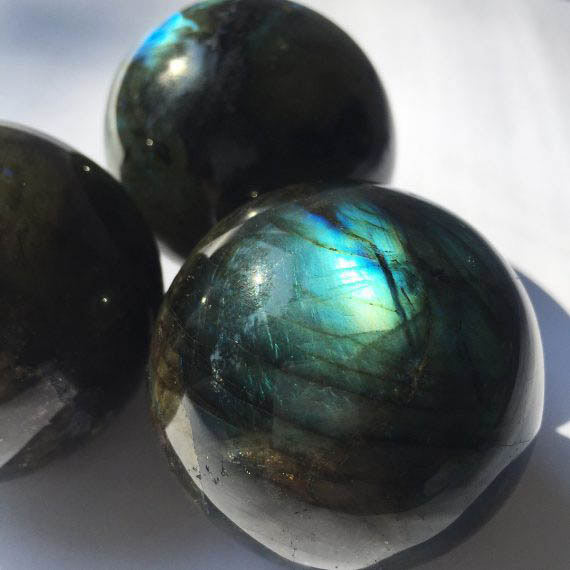 House of Formlab Labradorite Spheres 02