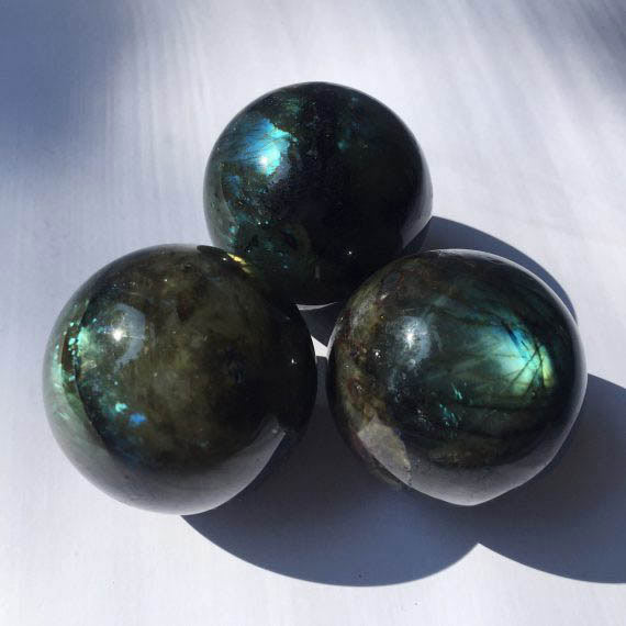 House of Formlab Labradorite Spheres 06