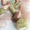 Calm and Balance Crystal kit with Pink Opal Moonstone and Rose Quartz