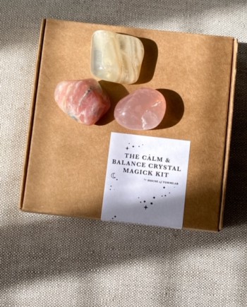 The Calm & Balance Crystal Magick Kit