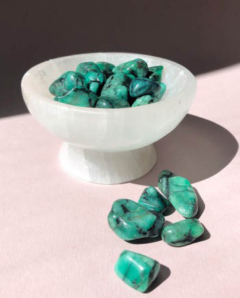 House of Formlab Emerald pocket stones