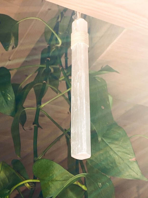 Selenite Energy Talisman