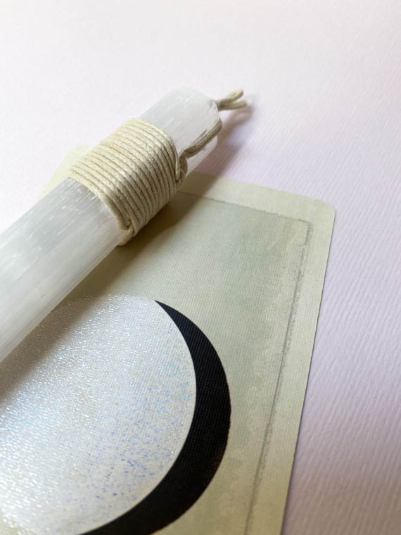 Selenite Energy Talisman