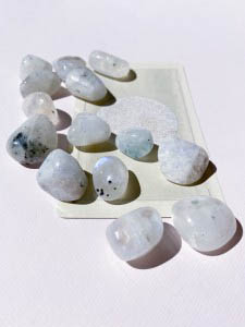 Rainbow Moonstone Pocket Stones