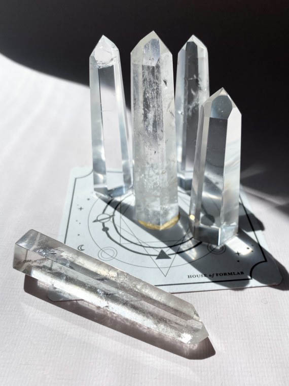 House of Formlab Clear Quartz Towers 002