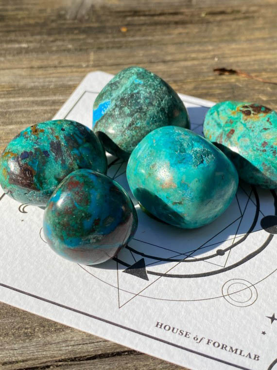 House of Formlab Chrysocolla Malachite Cuprite 003