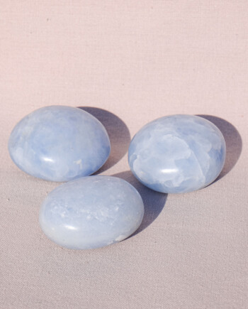 House of Formlab Angel Blue Calcite Meditation Stones