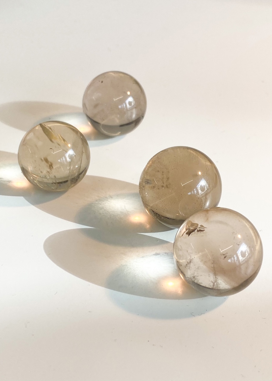 mini crystal spheres
