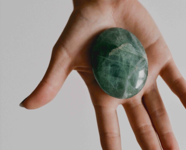 crystal healing meditation stone