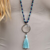 House of Formlab Divine Connection Mala with Lapis Lazuli Clear Quartz Seed of Life Turquoise by Anna Michielan