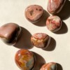 Pink Polychrome Jasper Meditation Stones 2