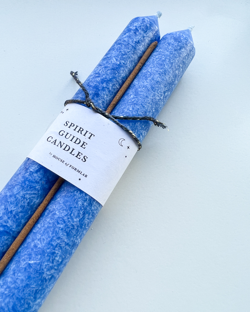 Blue || Spirit Guide Candles