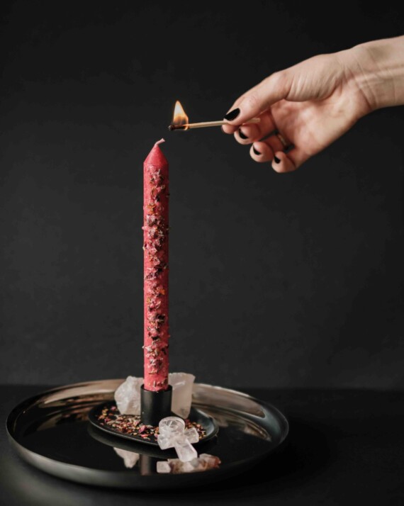 your custom candle magick spell