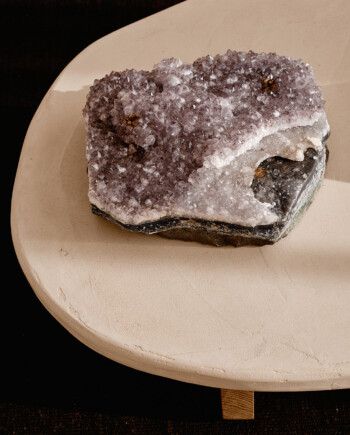 Galaxy Amethist with 3 Generations, Goethite & Druzy