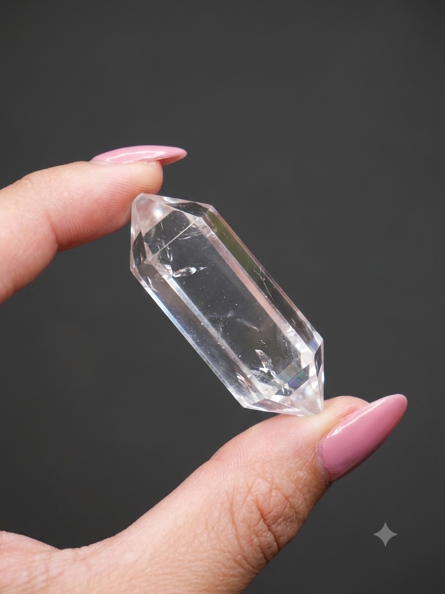 The Channeler Double Terminated Quartz