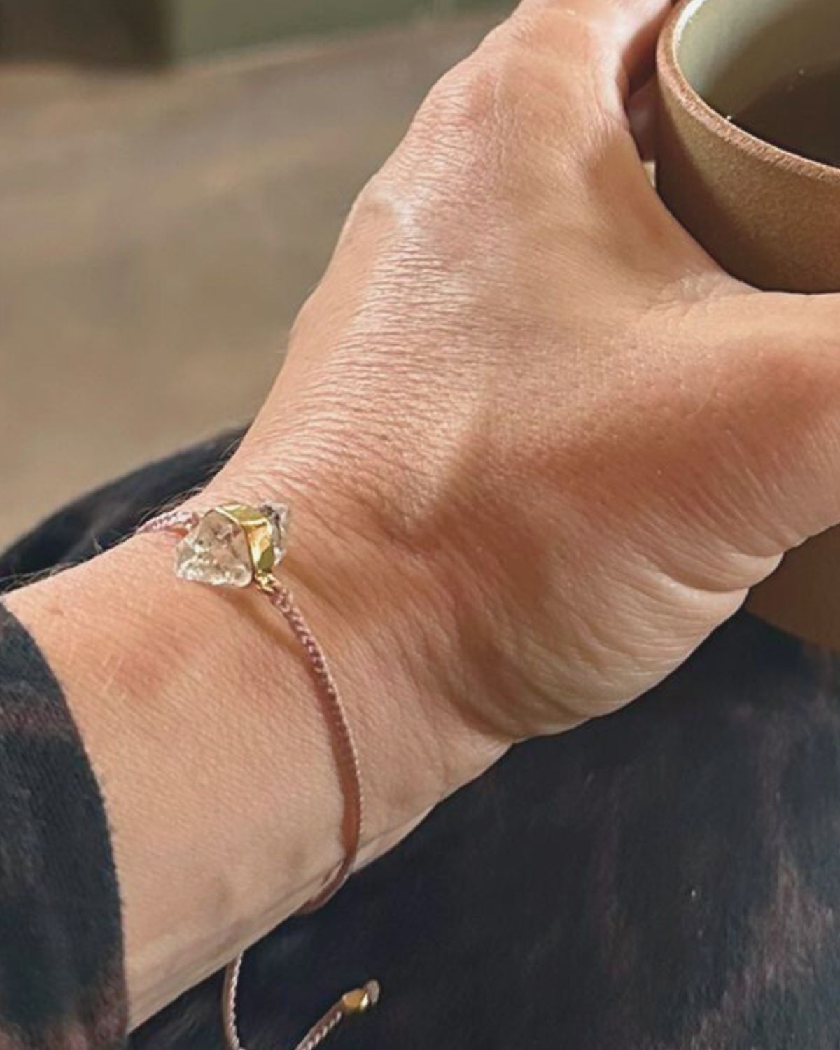 Master Healer Bracelet with Herkimer Diamond