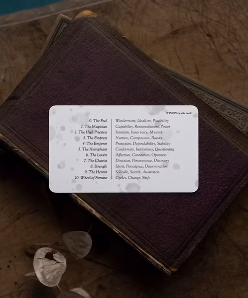 The Winding Tarot Deck