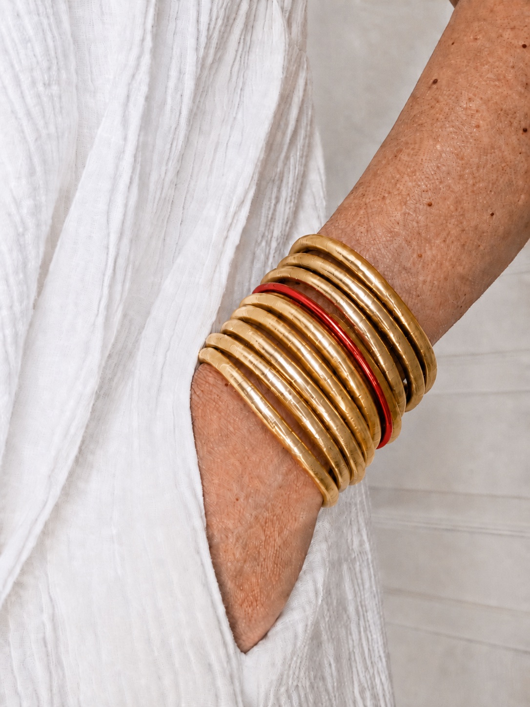 The Shield Protection Buddha Bangle